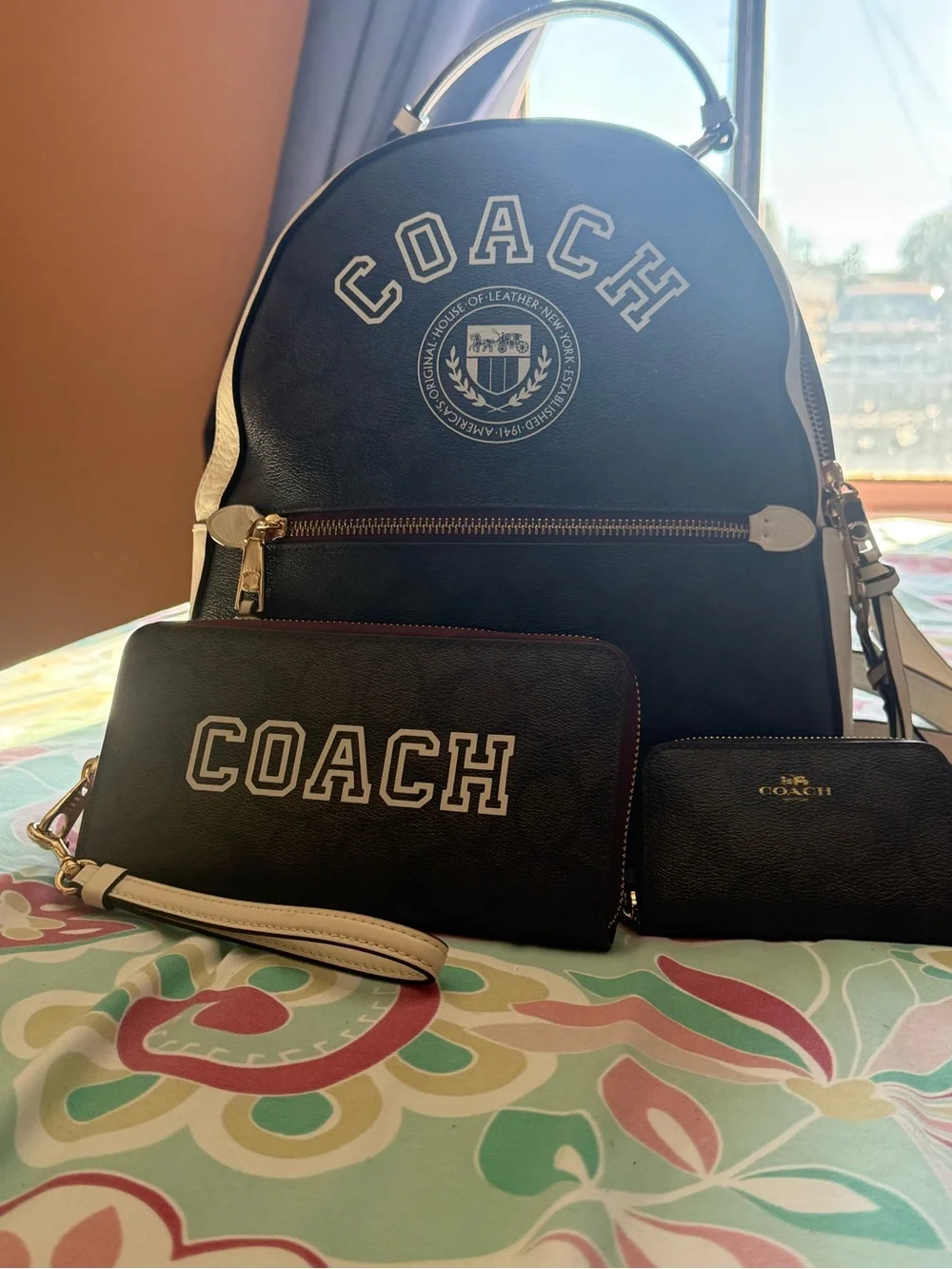 Coach backpack black
